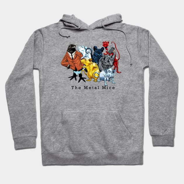 The Metal Mice Hoodie by ThirteenthFloor